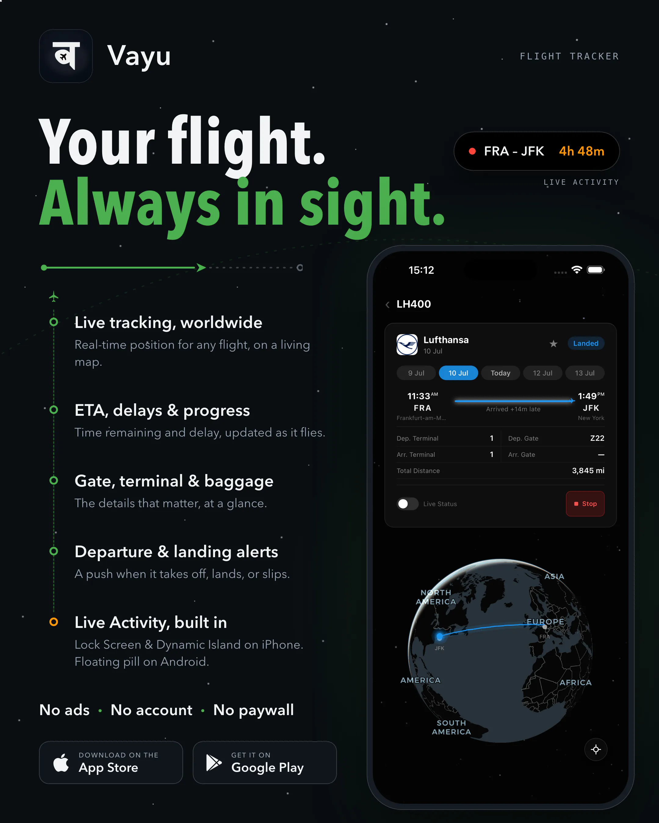 Vayu - Flight Tracker gallery image