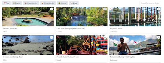 Hot Springs List gallery image