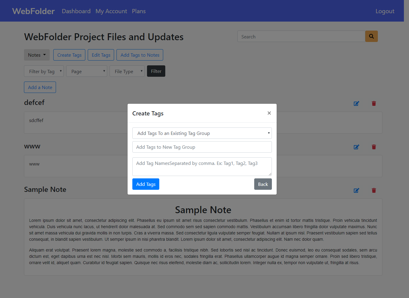 Webfolder gallery image