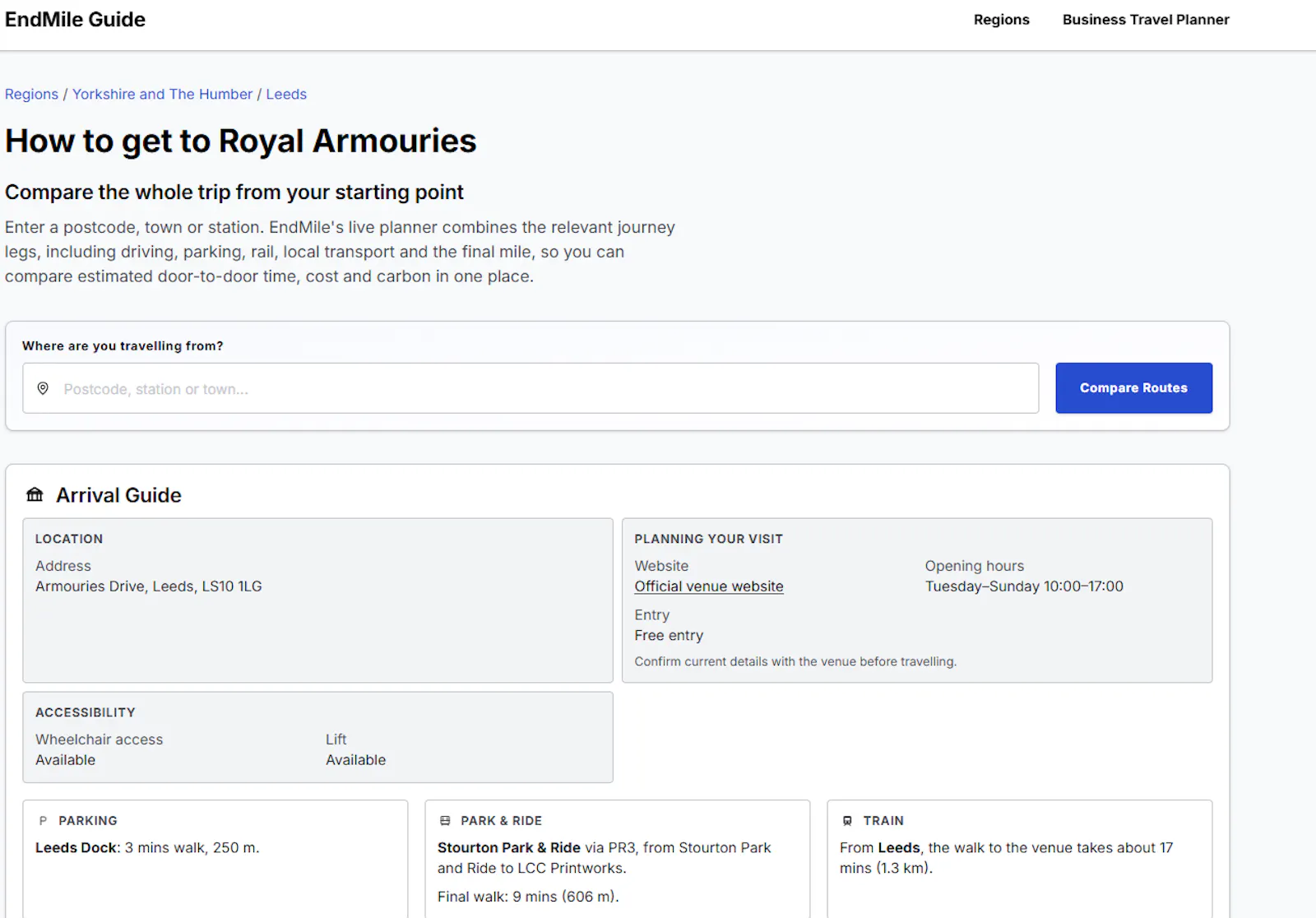 EndMile Guide screenshot 2