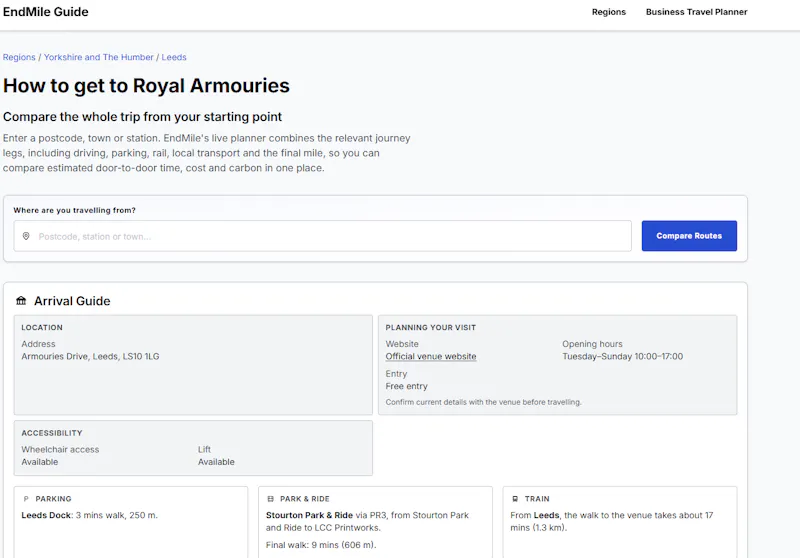 EndMile Guide screenshot 2