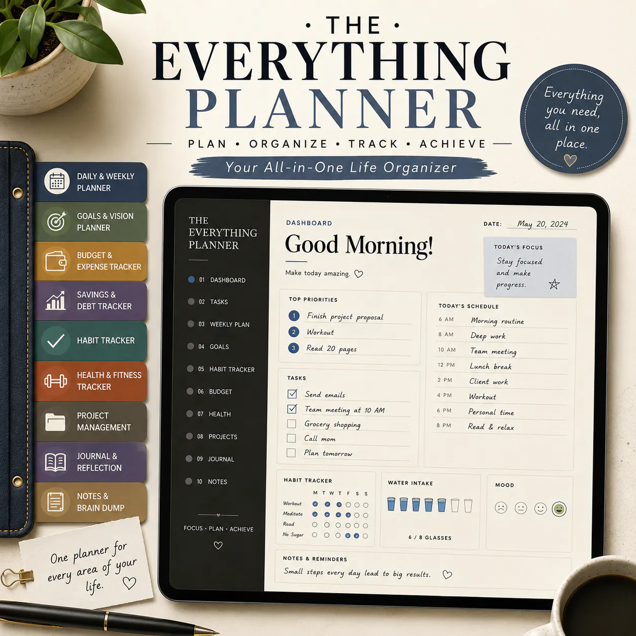 The Everything Planner | One Notion Work gallery image