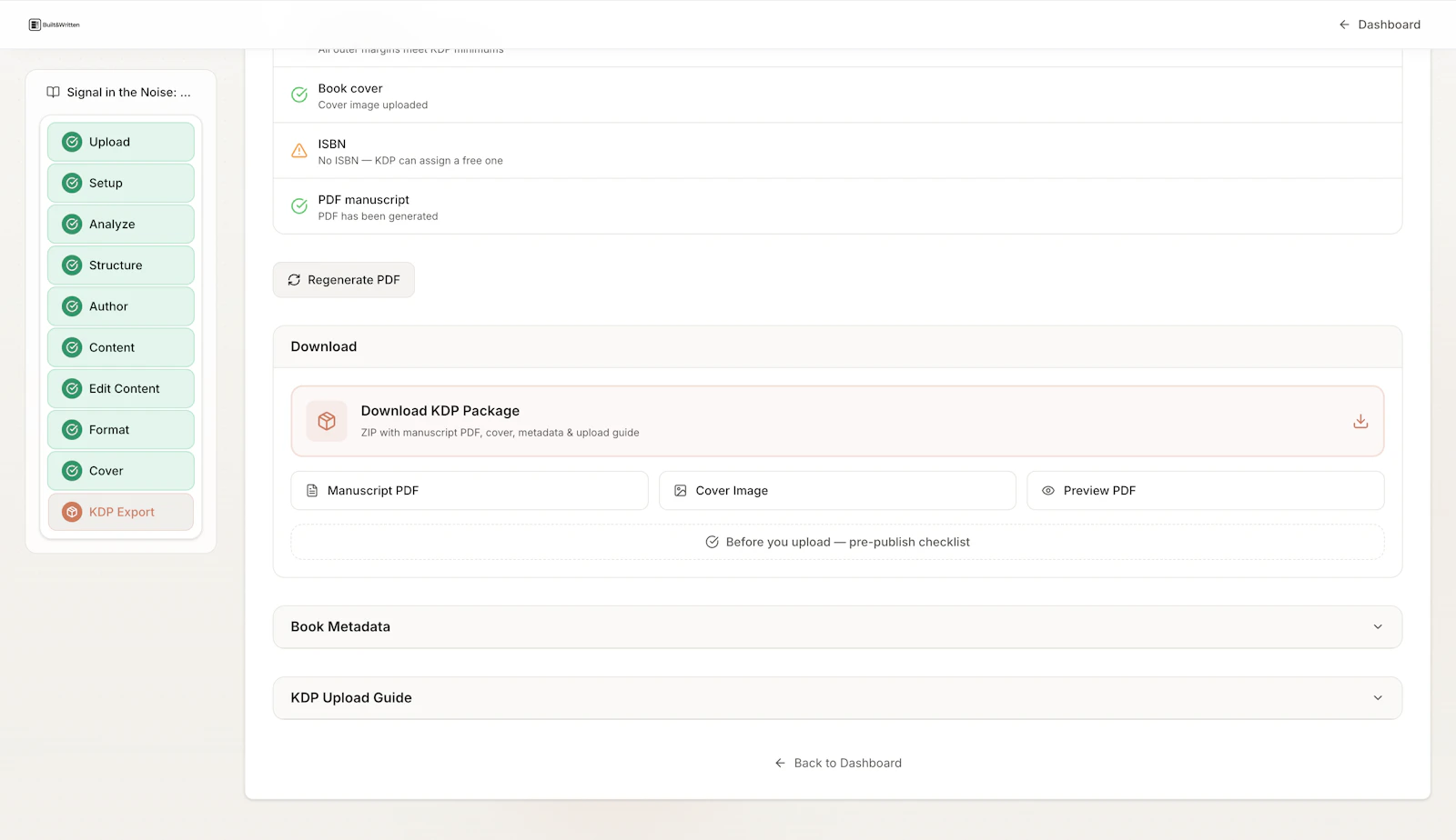 Built&Written screenshot 8