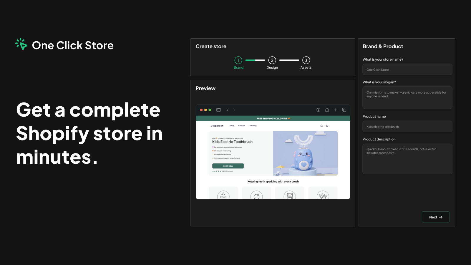 Tienda de un clic - Shopify Store Builder media 2