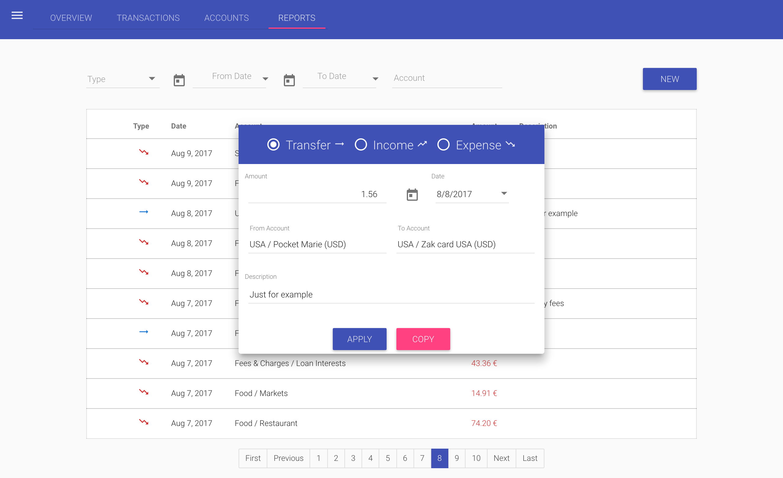 MoneyBench Web App gallery image