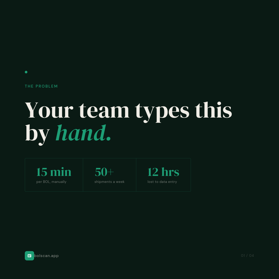 BolScan Bill of Lading Scanner gallery image