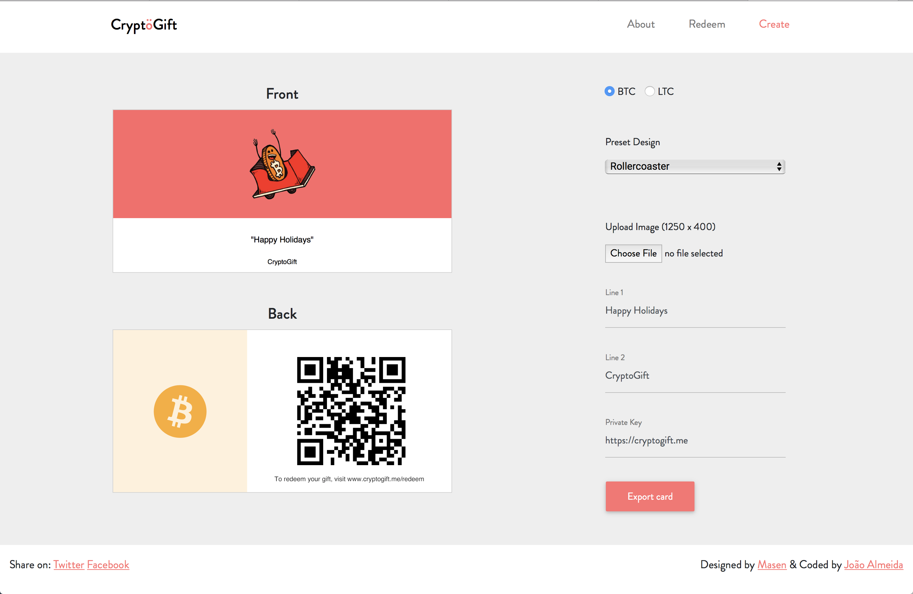 CryptoGift gallery image