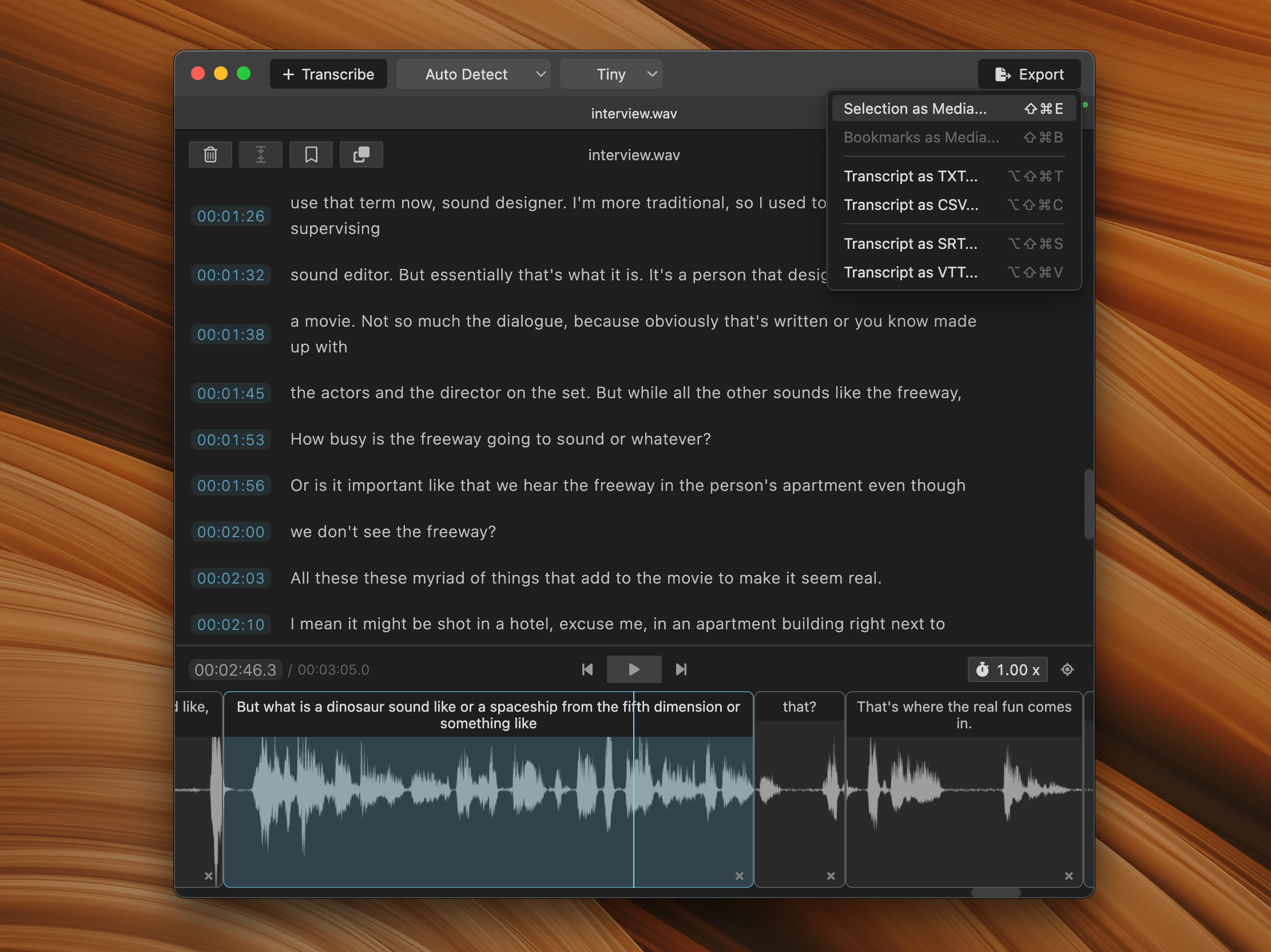 Whisperscript (von Wavery) - Überlasten Sie Ihren Transkriptionsworkflow mit Openai Whisper Medien 5