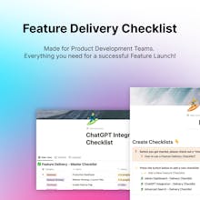 Feature Delivery Checklist - Notion gallery image