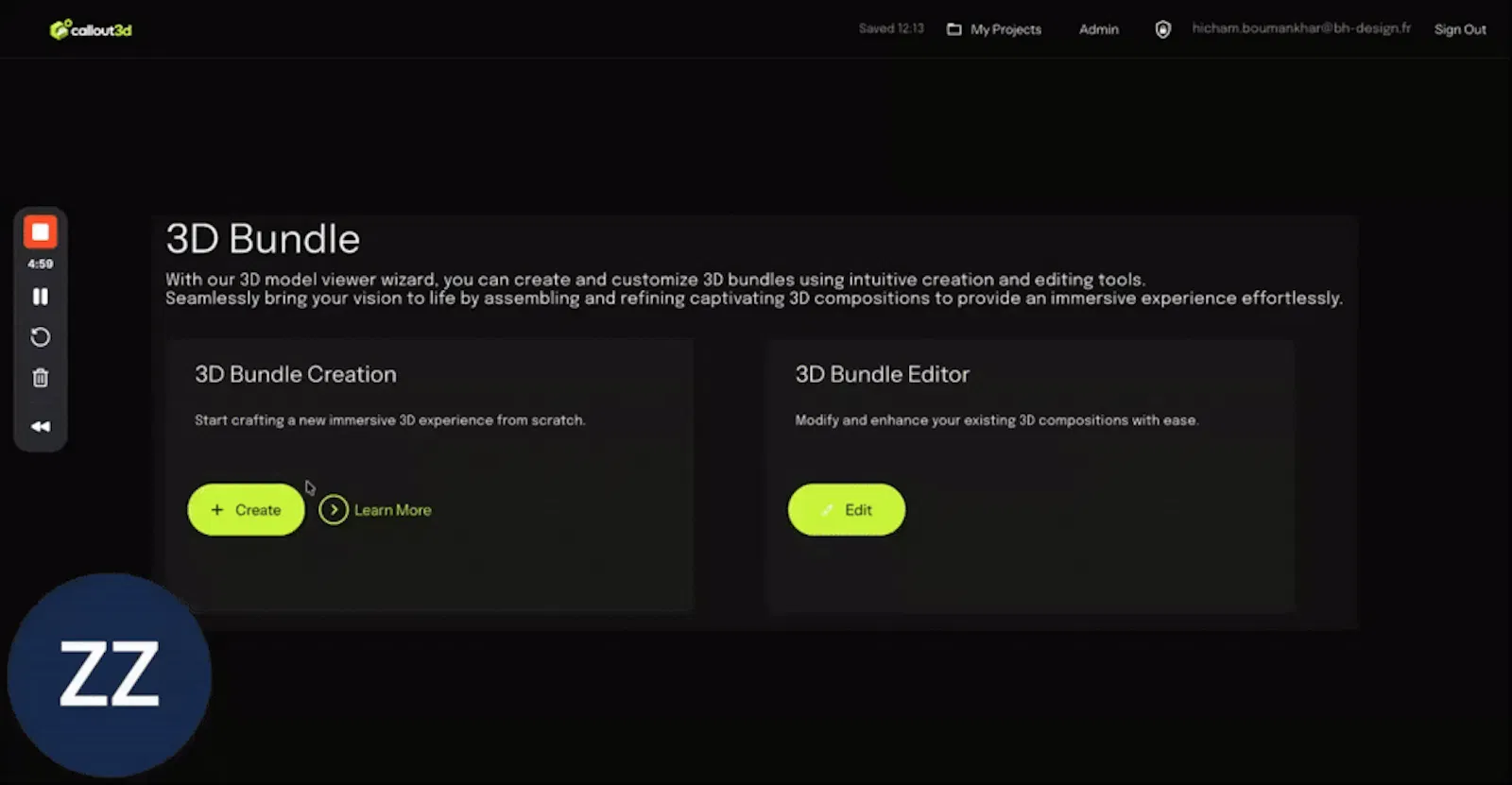 Callout3D — interactive 3D instructions screenshot 1 (video preview)