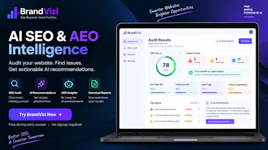 BrandVizi — AI SEO & AEO Intelligence gallery image