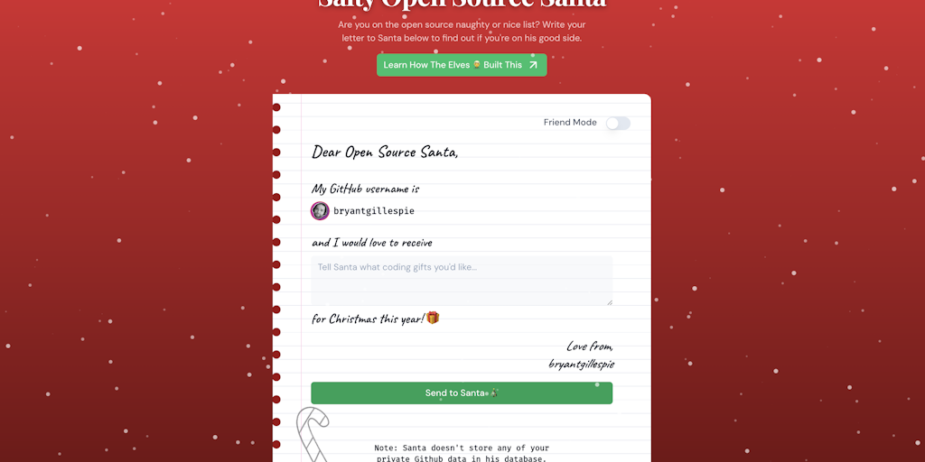 AI Salty Open Source Santa