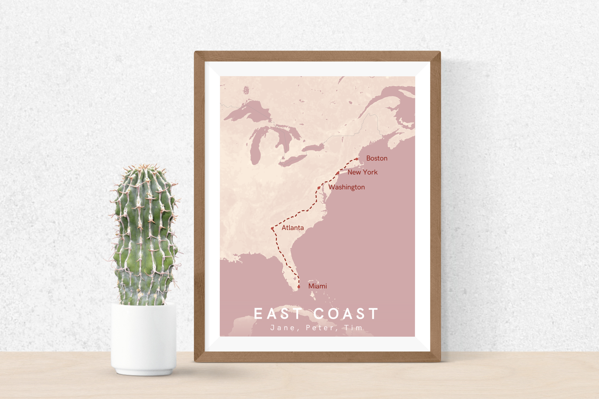 My Holiday Map Image
