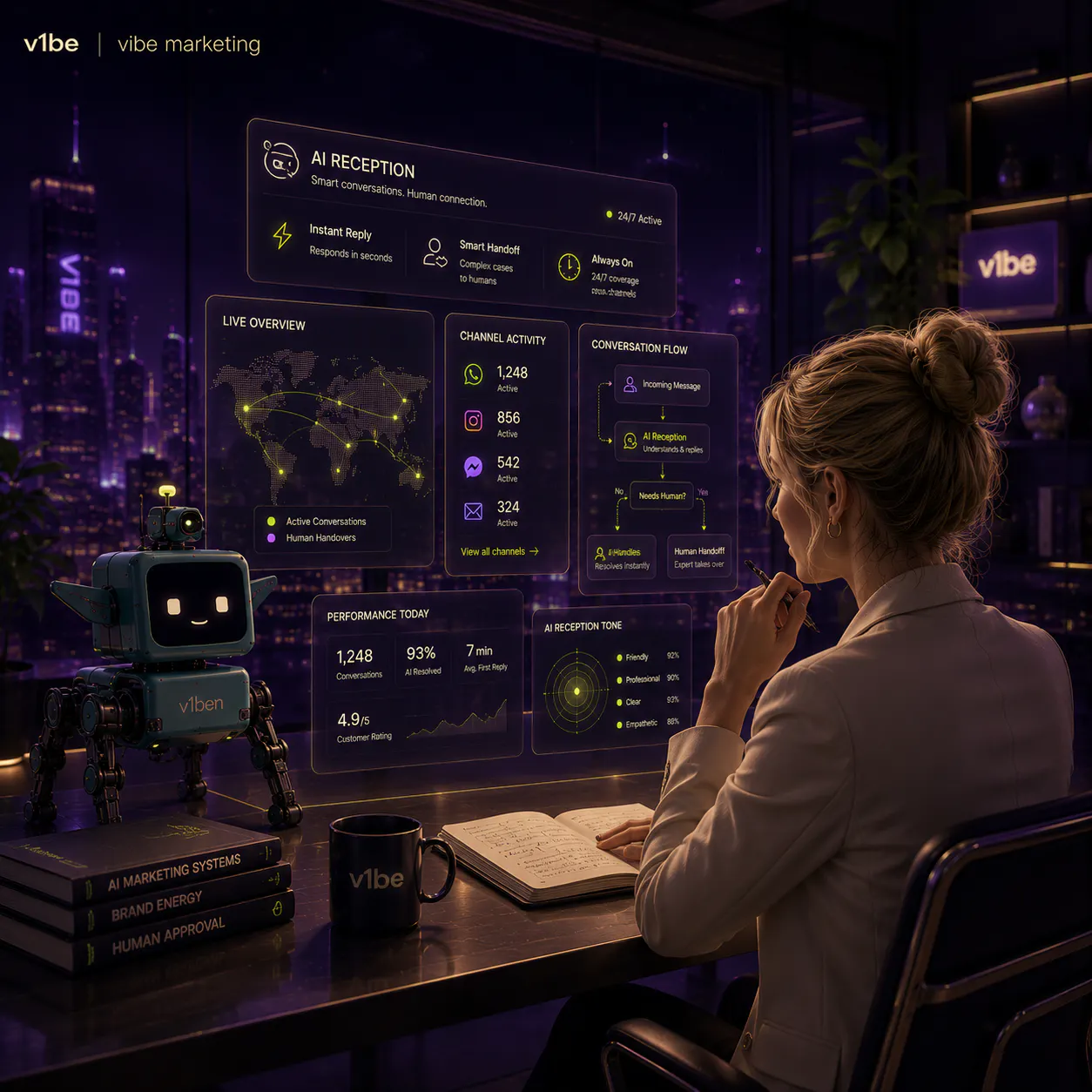 v1be | vibe marketing software gallery image