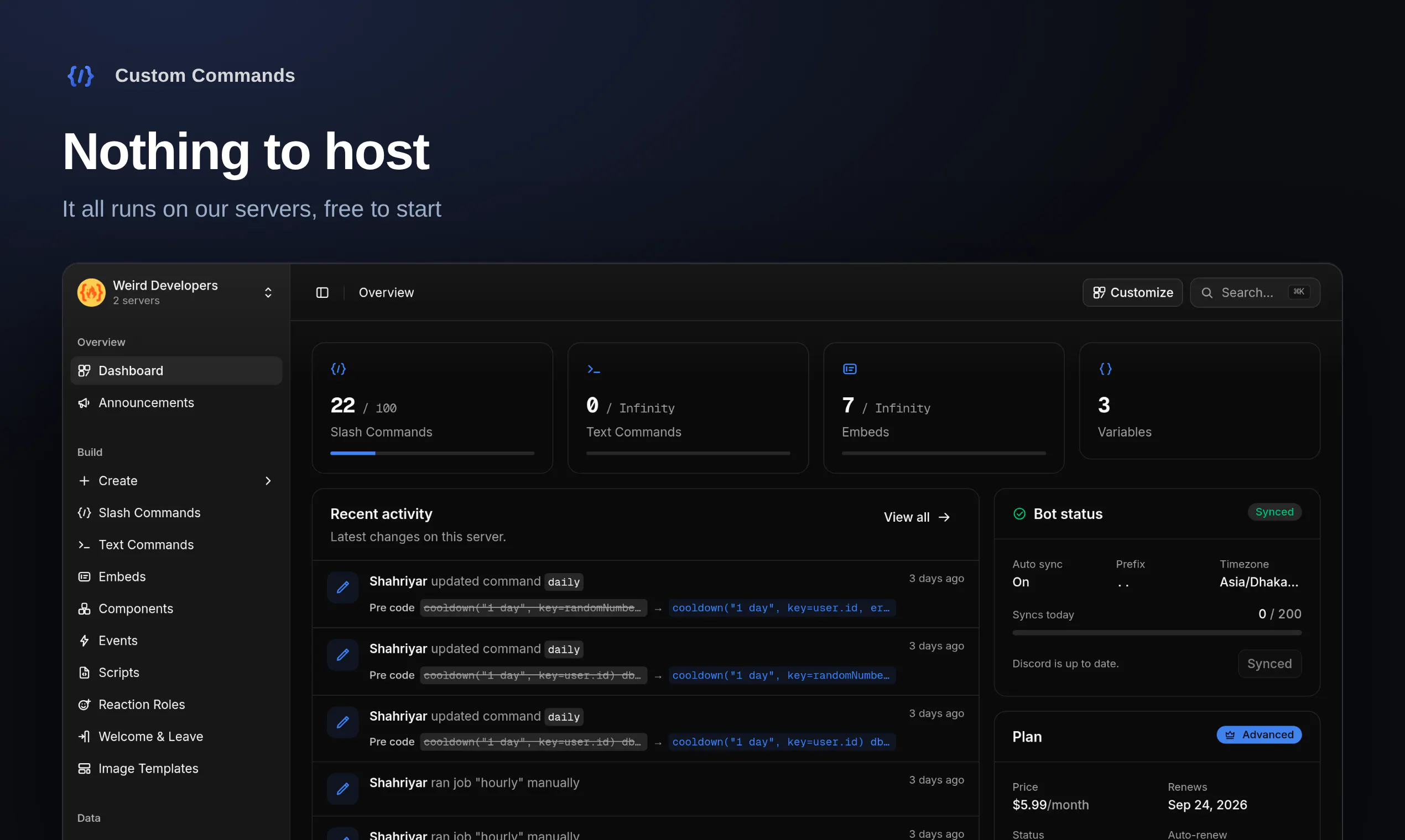 Custom Commands gallery image