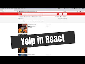 Build Yelp in React gallery image