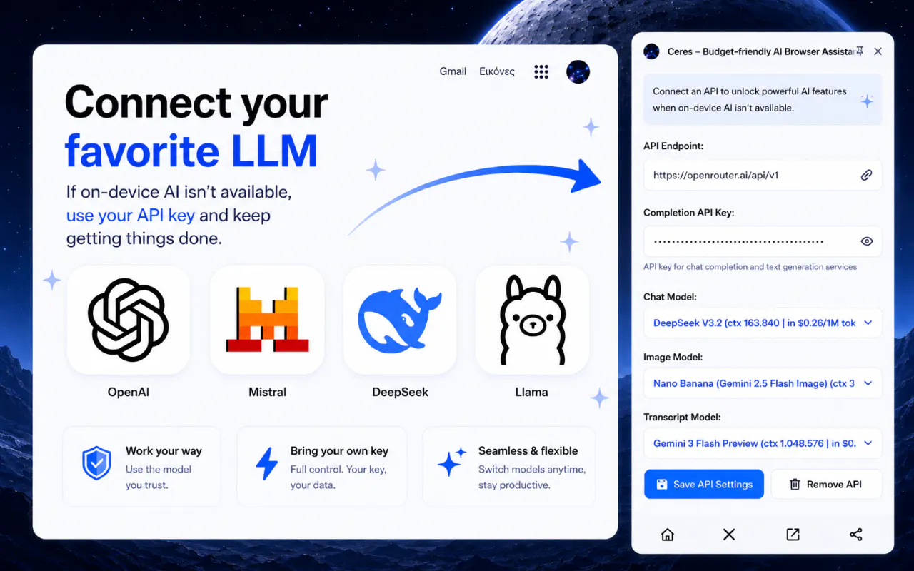 Ceres - Lightweight coding assistant gallery image