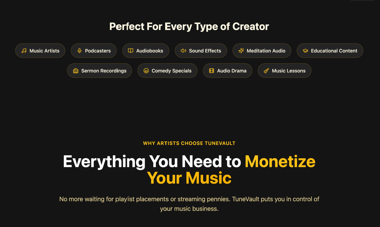 TuneVault Audio gallery image