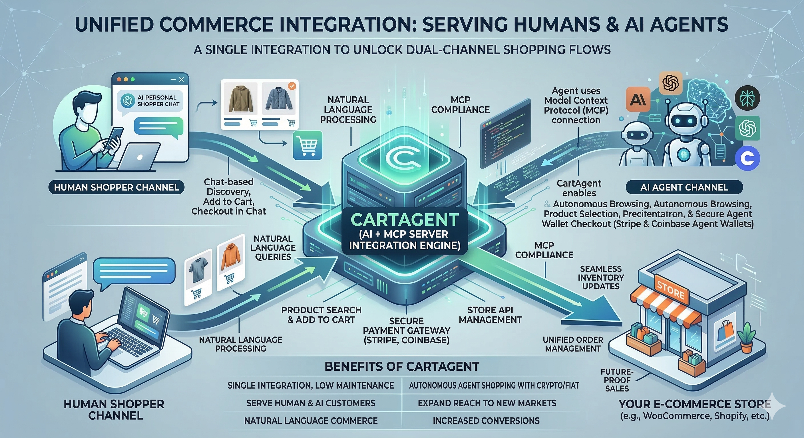 Agentic ecommerce gallery image