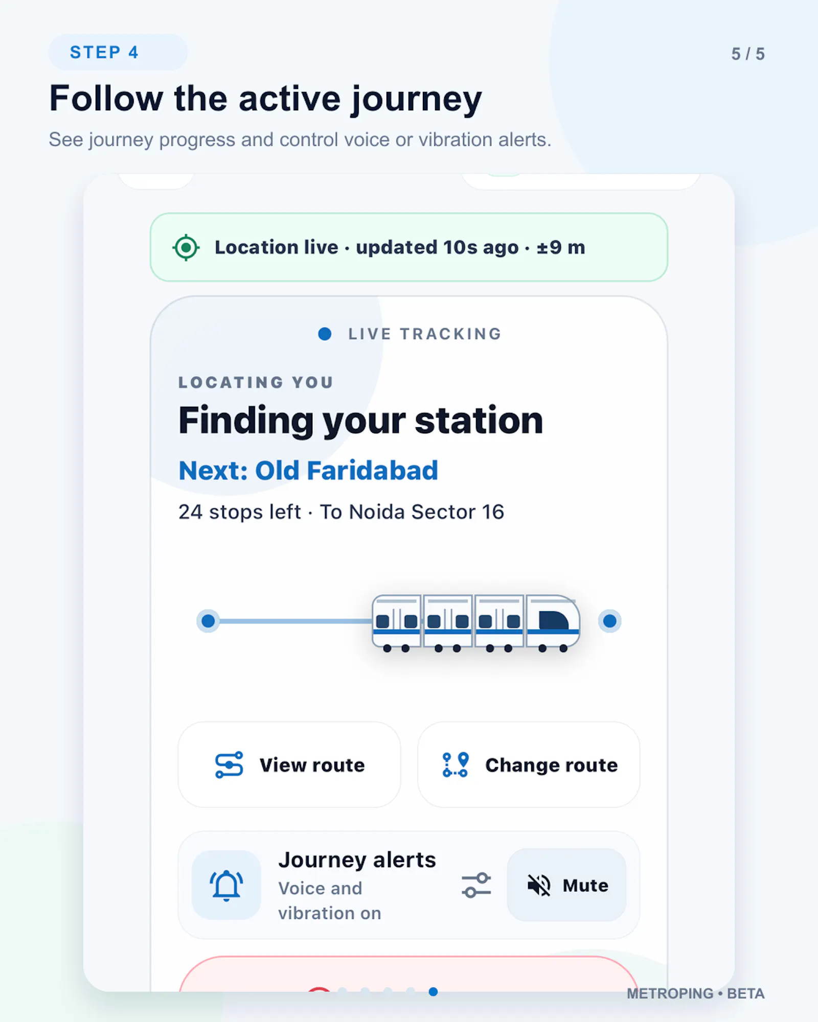 MetroPing screenshot 2