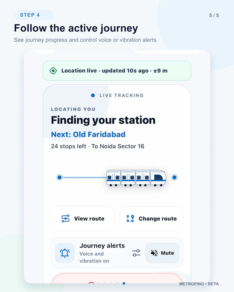 MetroPing screenshot 2