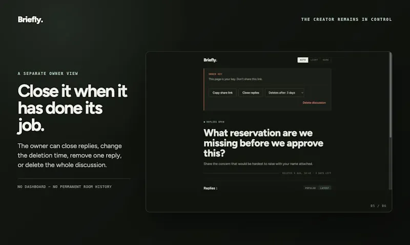 Briefly screenshot 7
