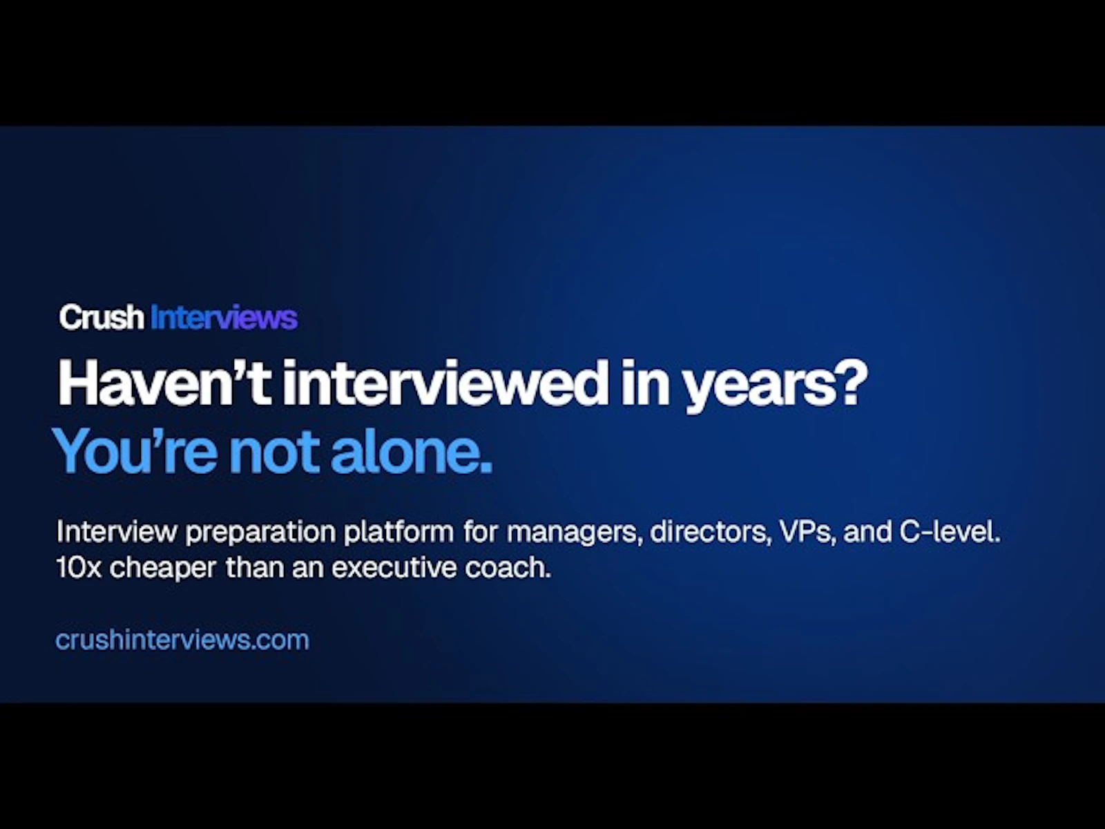 Crush Interviews screenshot 1 (video preview)