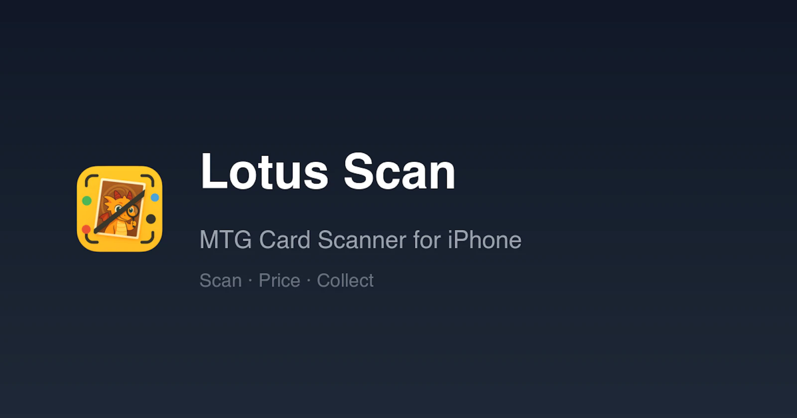 Lotus Scan MTG Scanner  screenshot 2