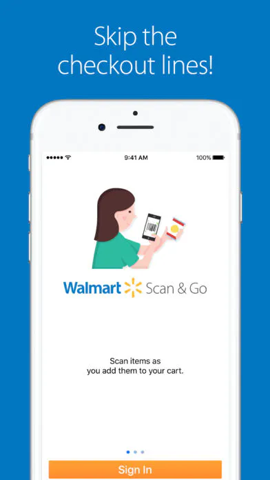 Walmart Scan & Go Image