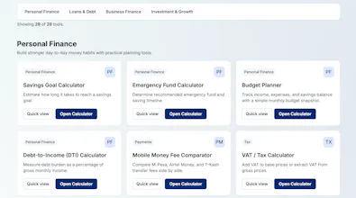 Galicious Financial Calculator gallery image