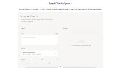 Free AI Text to Speech gallery image