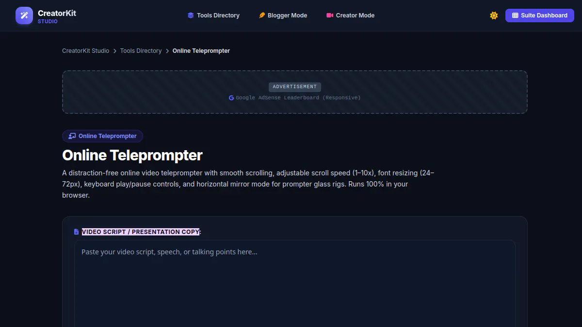 CreatorKit Studio gallery image