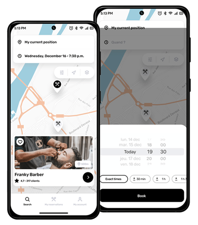 Haircare app Powered By Digixvalley - Main product screenshot demonstrating key features and user interface