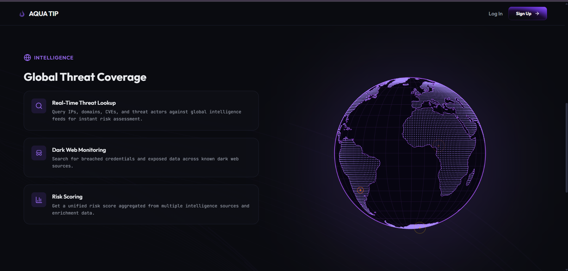 Aqua TIP — Threat Intel Platform gallery image