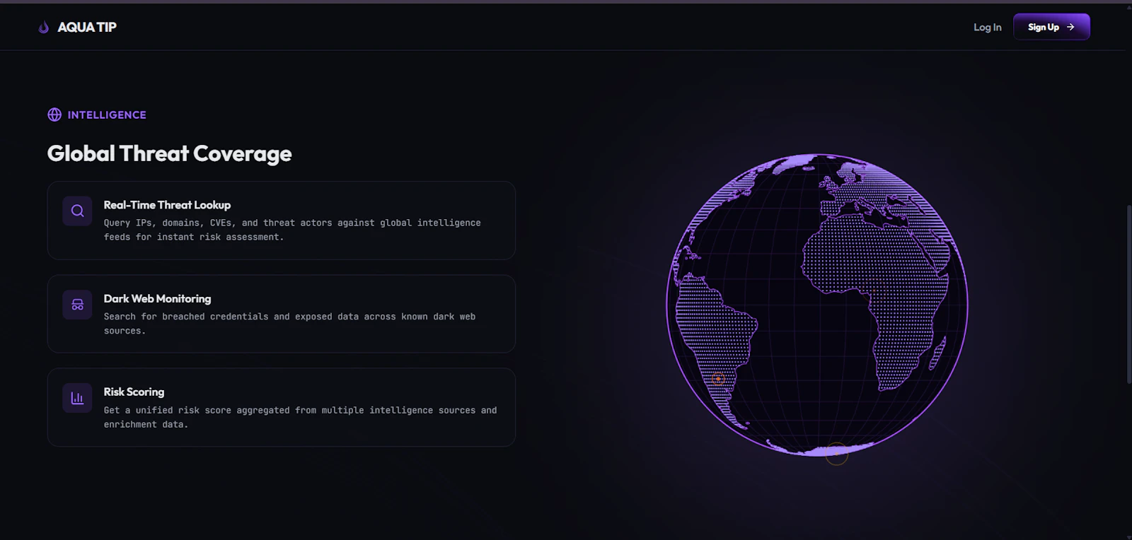 Aqua TIP — Threat Intel Platform screenshot 6