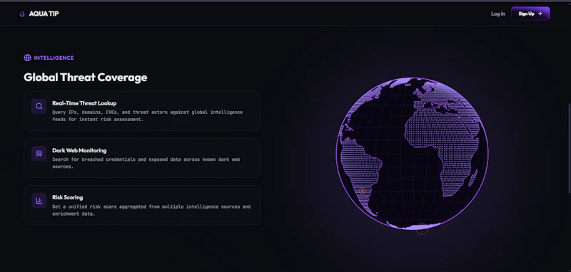Aqua TIP — Threat Intel Platform screenshot 6