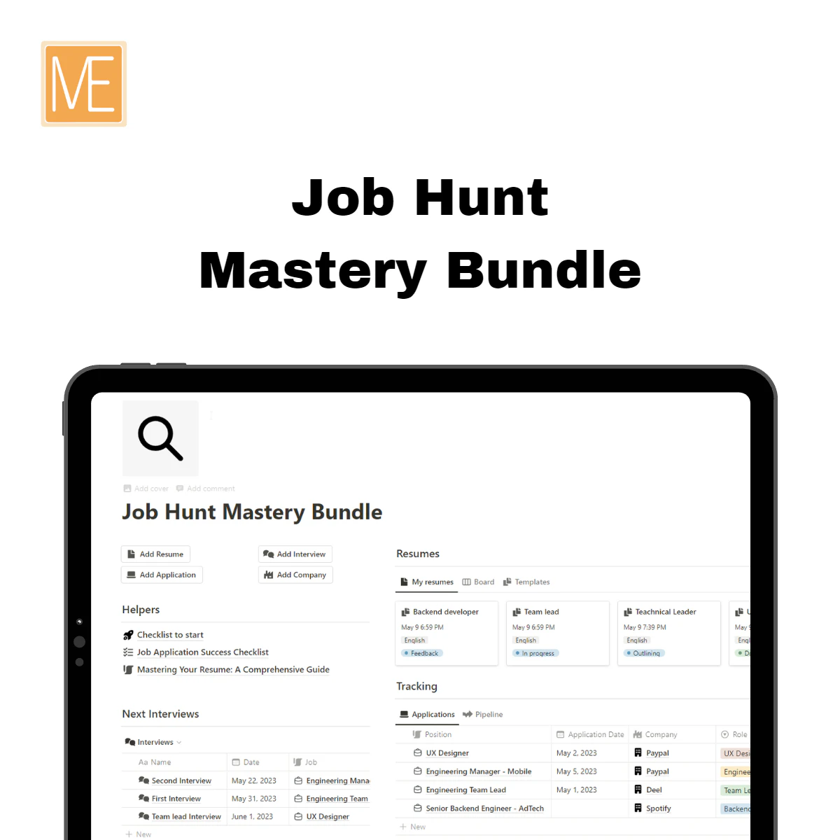 Job Hunt Mastery Bundle