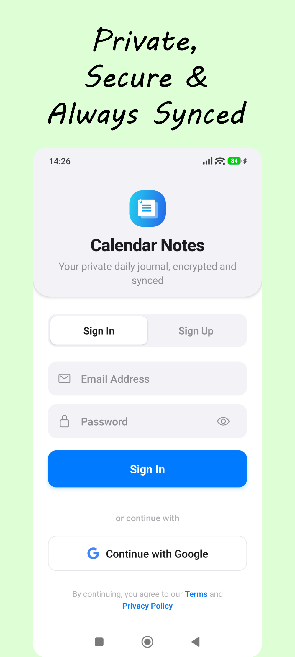 Calendar Notes: Daily Journal gallery image