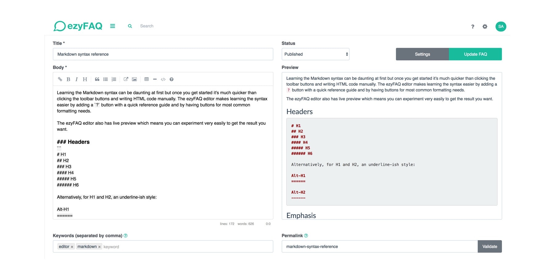 ezyFAQ gallery image