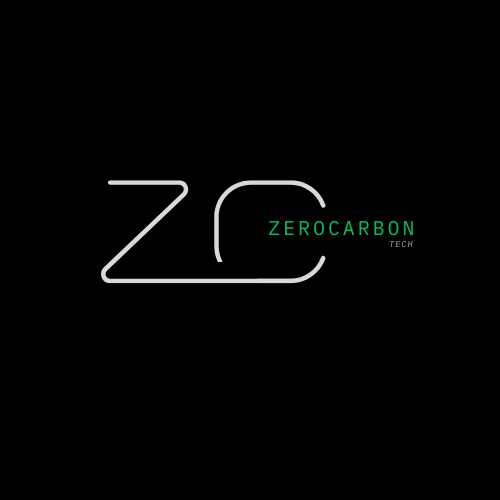 ZeroCarbon Tech - Product Hunt launch logo and brand identity