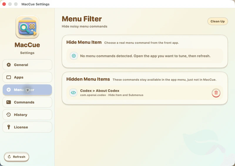 MacCue screenshot 3