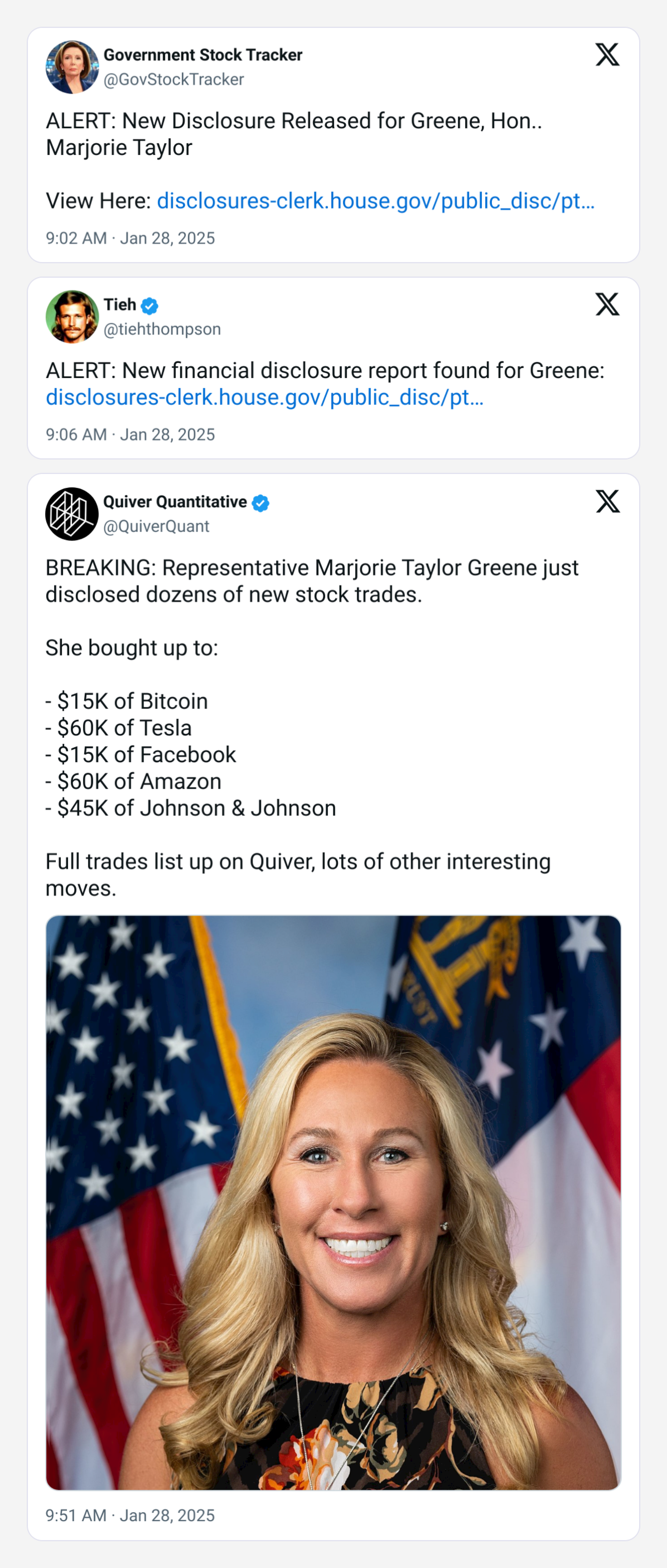 Regierungsaktien -Tracker media 1