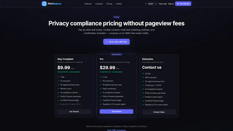 PrivBeacon screenshot 3