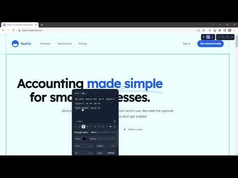Supertweak Tailwind editor gallery image
