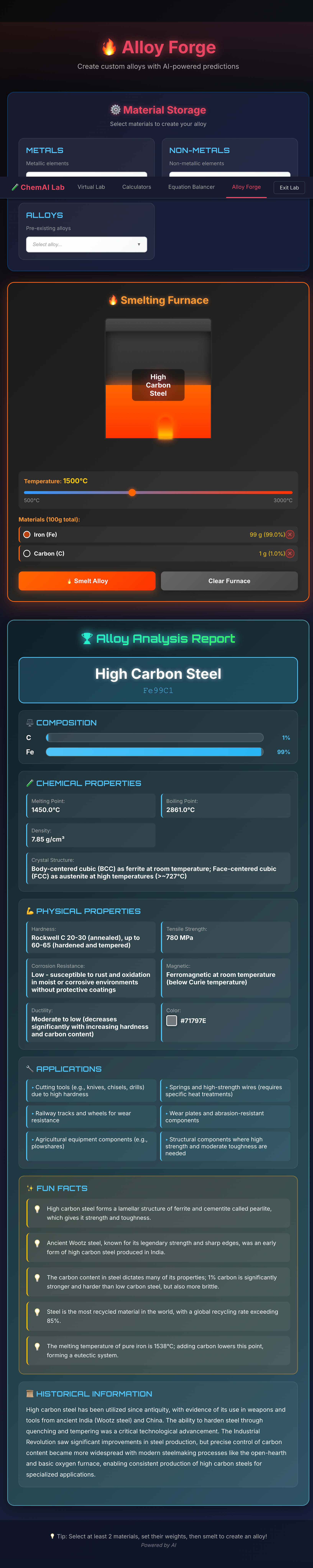 Virtual Chemistry Lab gallery image