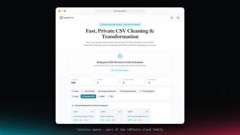 Local CSV screenshot 4