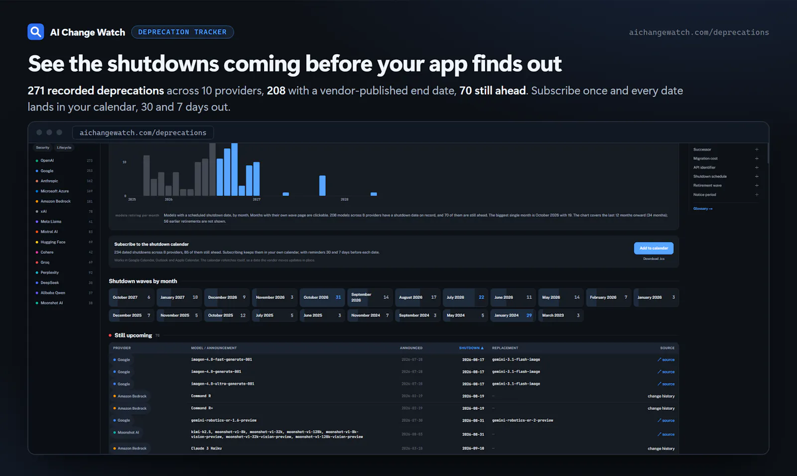 AI Change Watch screenshot 3