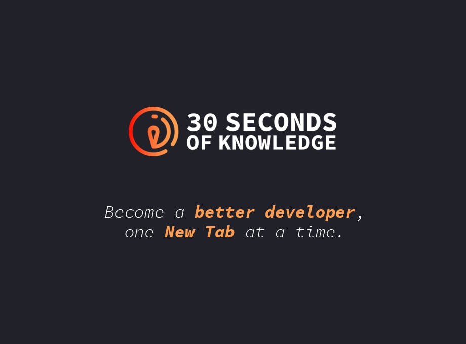 30 Seconds of Knowledge media 3