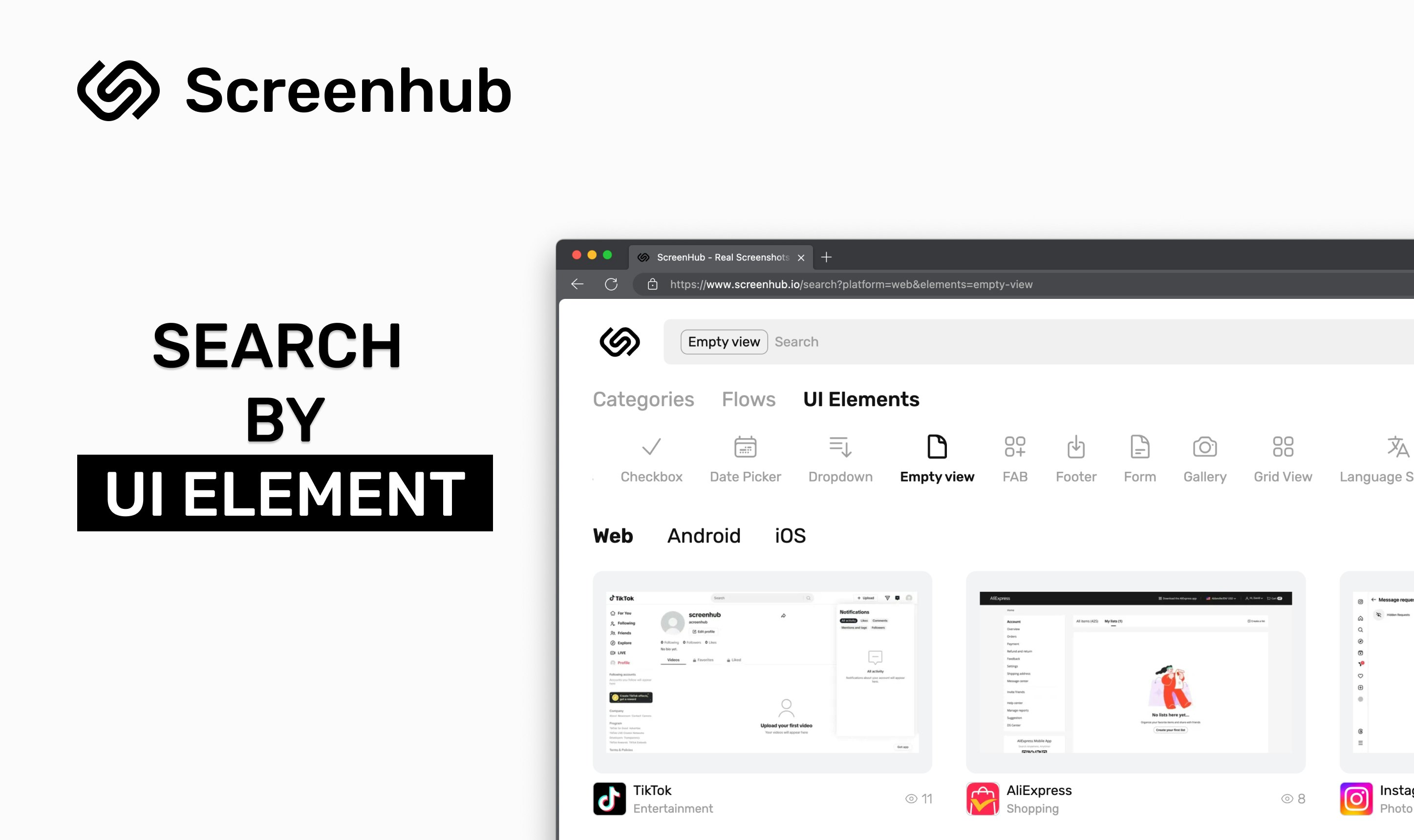 Screenhub - Скриншоты реального мира для разработчиков и дизайнеров медиа 6