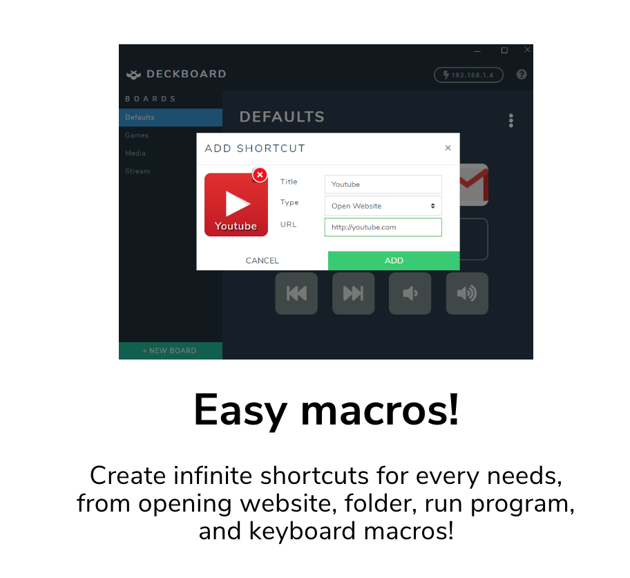 Deckboard gallery image